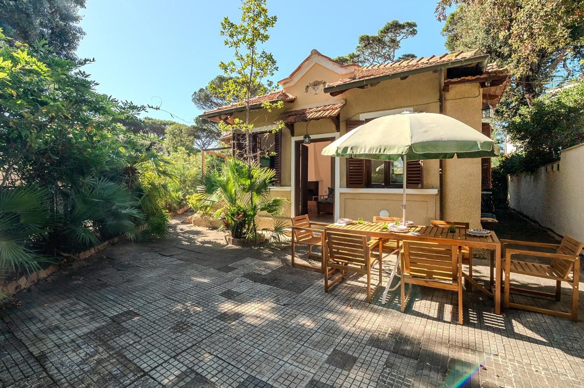 Exclusive Charming Villa - Free Parking 400 Mq Garden - Rome Airport - Roseto Villa Dream Fregenae Extérieur photo